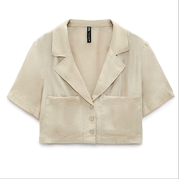 Zara cropped top - Picture 1 of 2